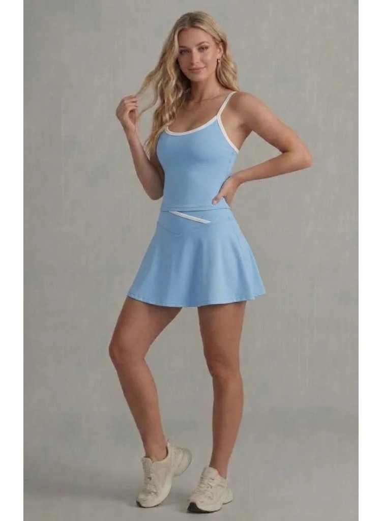 ملابس رياضية من كور Icon Padel Skirt - Blue