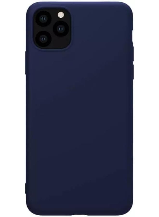 Nillkin Rubber Wrapped Protective Back Cover For Apple Iphone 11 Pro - Blue - Image 1