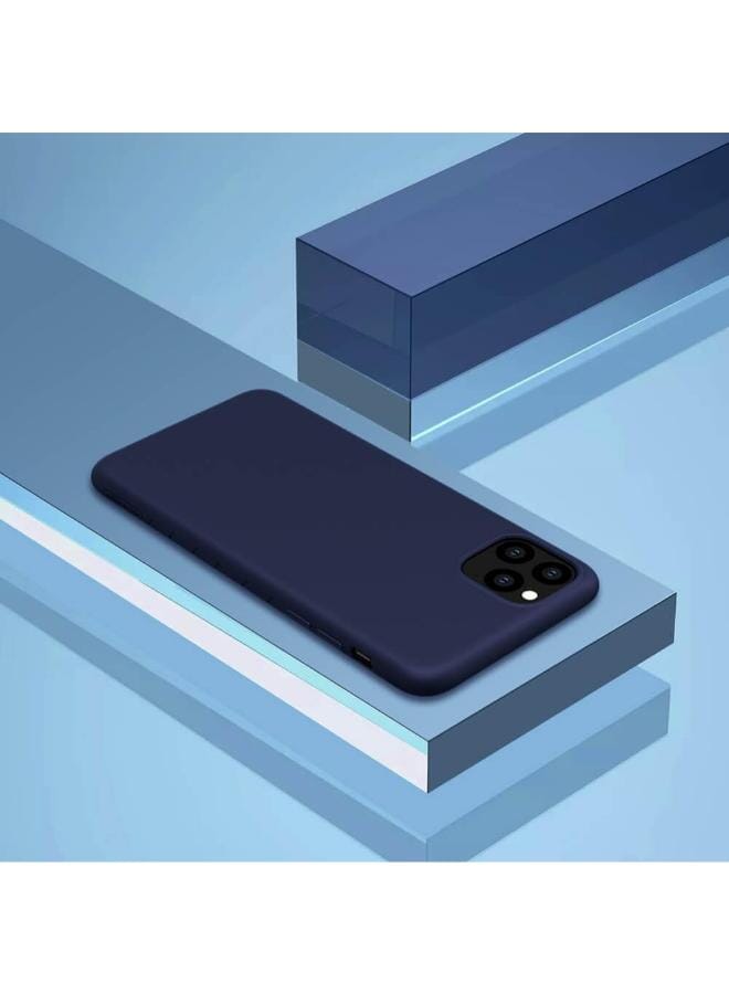 Nillkin Rubber Wrapped Protective Back Cover For Apple Iphone 11 Pro - Blue - Image 4