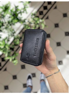 VISSO 661 Zippered Credit Card Holder Model Genuine Leather Bag Personalized Card Holder Wallet For Men & Women  - Image 4