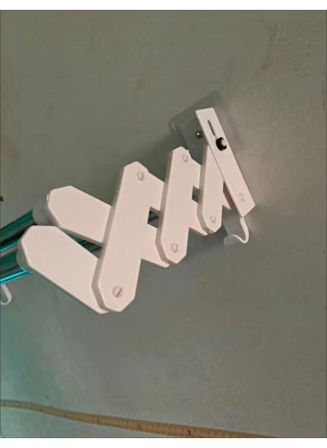Bathroom Hardware Towel Rack Foldable Rod Hanger