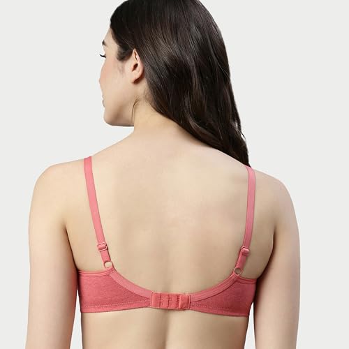 Enamor A042 Side Support Shaper Stretch Cotton Everyday Bra - Non-Padded, Wire-Free & High Coverage - Image 2