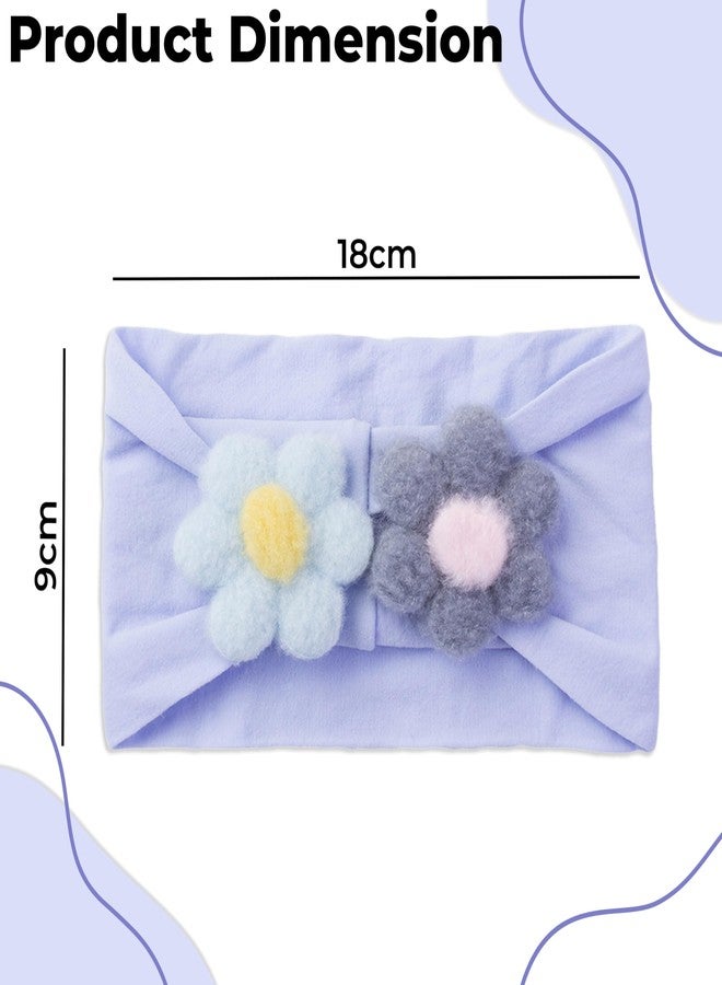 BEMBIKA Baby Headband The Ultimate Hairband For Baby Girl Kids’ Elastic Headbands Girls Head Band and Hair Accessories Soft And Strechy-(Light Purple) - Image 3