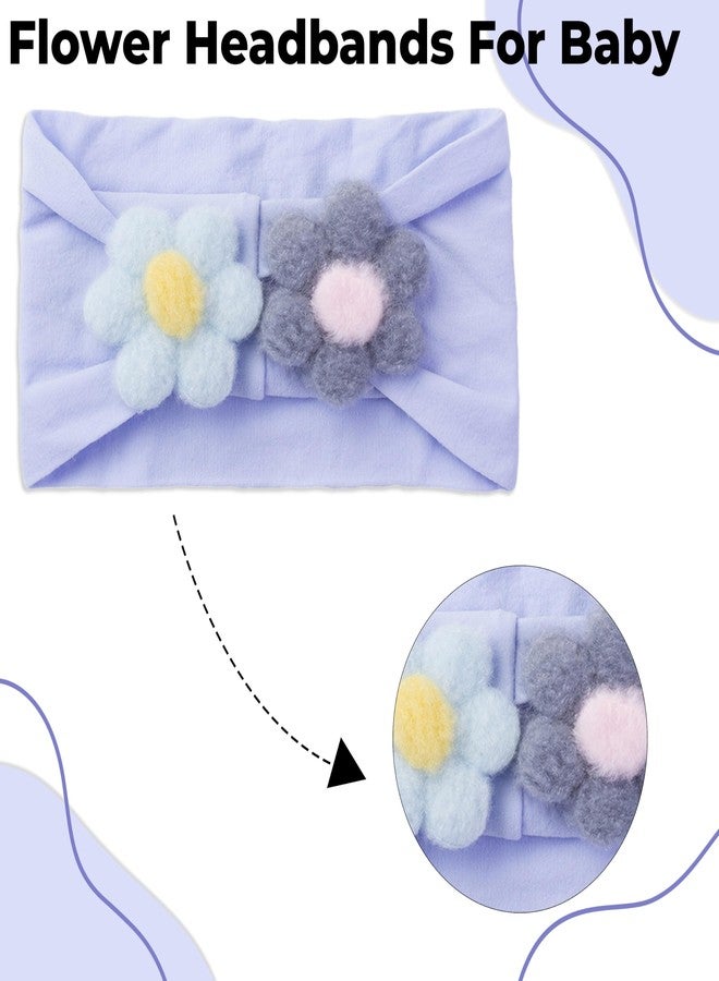 BEMBIKA Baby Headband The Ultimate Hairband For Baby Girl Kids’ Elastic Headbands Girls Head Band and Hair Accessories Soft And Strechy-(Light Purple) - Image 2
