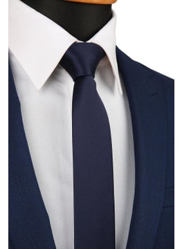 Navy Blue Plain Matte Satin Very Thin Tie UST30 - pzsku/ZC3AAE9BE01BD5C3C19BDZ/45/_/1740601536/43a52a25-26f8-4790-ae89-763d696fded5