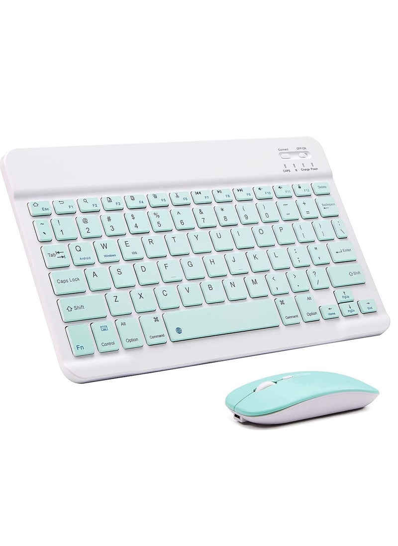 Generic - Wireless Keyboard Mouse Set for Apple iPad iPhone iOS 13 - Image 1
