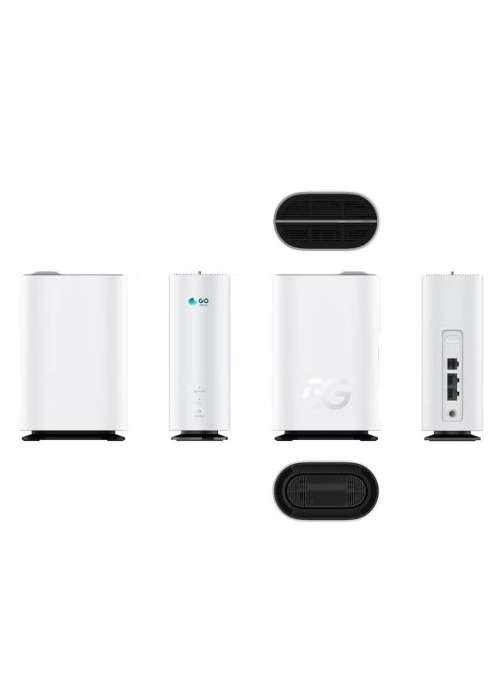 GO Telecom ZTE G5C 5G Home Router, Dual band, Up to 1.8 Gbps,With Unlimited 12 Months Internet Subscription, White - Image 2