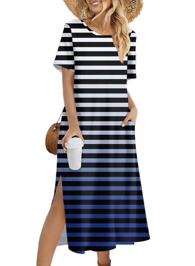 Tepveisoy Women's Fashion Summer Dresses Casual Beach Dresses One Piece Dress Slim Holiday Dress  - Image 1