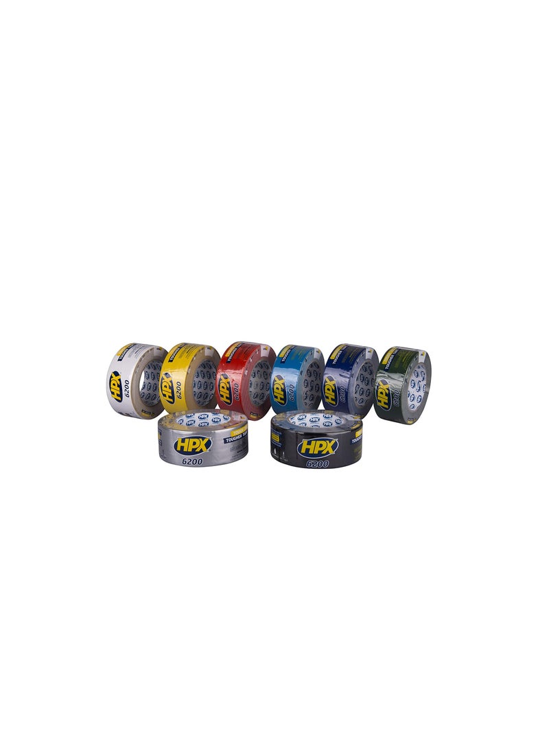 HPX HPX MCB5010 Fabric Tape 48 mm x 10 mm Black  - Image 2