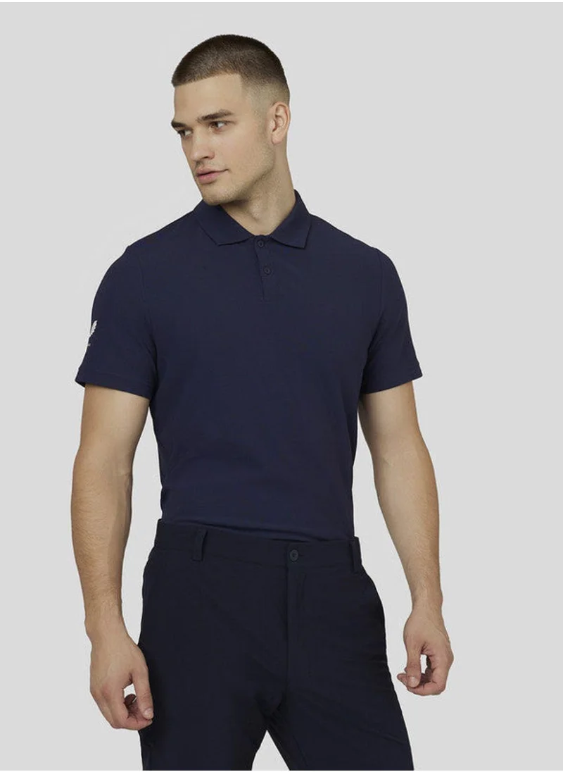كاستور Men'S Golf Short Sleeve Breathable Polo - Midnight Navy