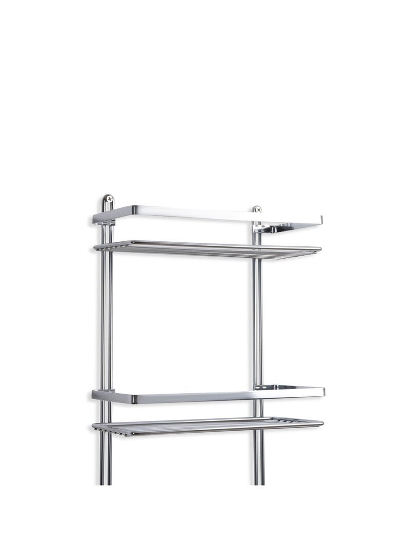 Pan Home Beatrix 4-tier Shower Caddy 25x11x76cm - Chrome - Image 3