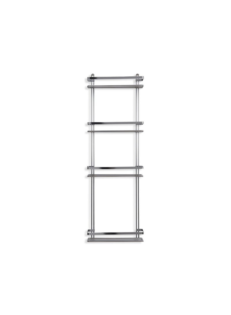 Pan Home Beatrix 4-tier Shower Caddy 25x11x76cm - Chrome - Image 1