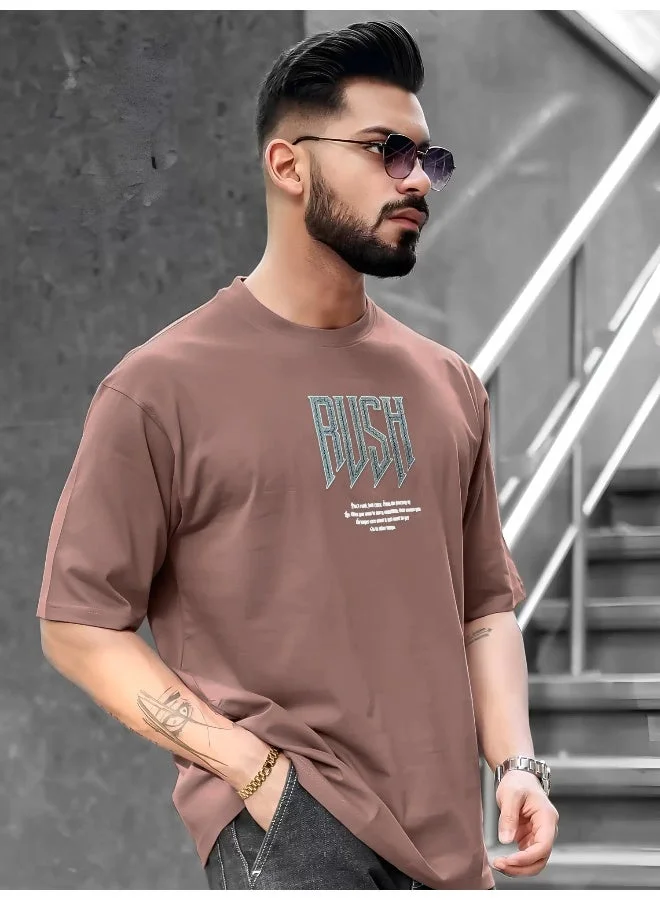 Maniac  Brown T-Shirt for Men for Men | Best Price UAE