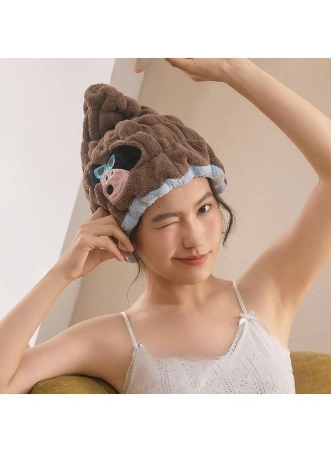 Luxury Microfiber Hair Towel – Super Absorbent Quick-Dry Hair Wrap Turban – Soft, Lightweight & Comfortable – Helps Reduce Frizz and Breakage – Suitable for All Hair Types for Women and Girls - Image 1