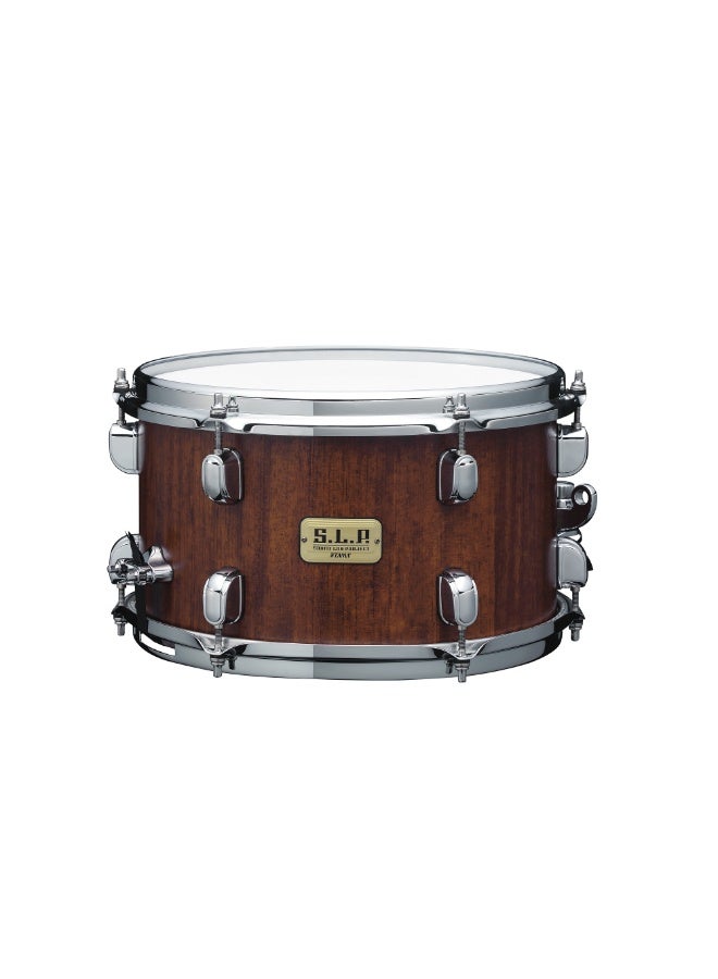 TAMA LBU127-SBG | S.L.P. Mod Bubinga Series | Snare Drum | 9-Ply Bubinga Shell | 12" x 7" | Sound Arc Hoops | Satin Bubinga