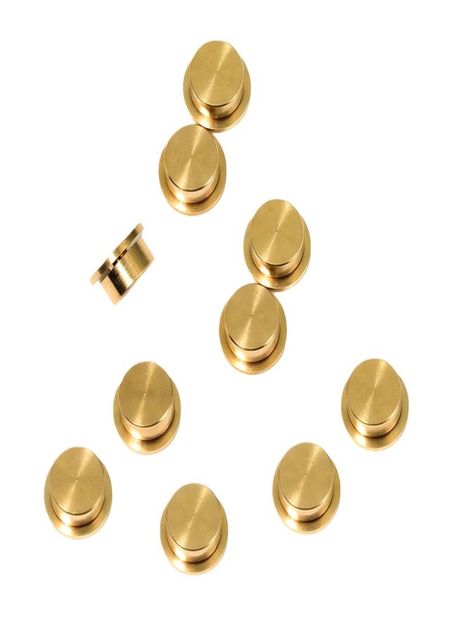 VANTOBEST 10PCS 3D Gold Rotating Nail Charms, Spinning Nail Art Rotating Bearing, DIY Craft Jewelry Tools, Decorative Nail Accessories for Women Nail Art Designs - Image 1
