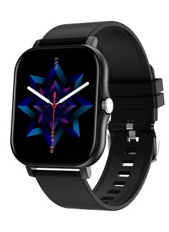 Generic Smartwatch for Men and Women, 1.69" Screen with Heart Rate Monitor, Oximeter (SpO2), Pedometer, Sleep Monitor, IP68 Waterproof Smart Watch for Android and iOS (Black)  - Image 1