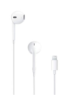 In-Ear Earphones With Lightning Connector White