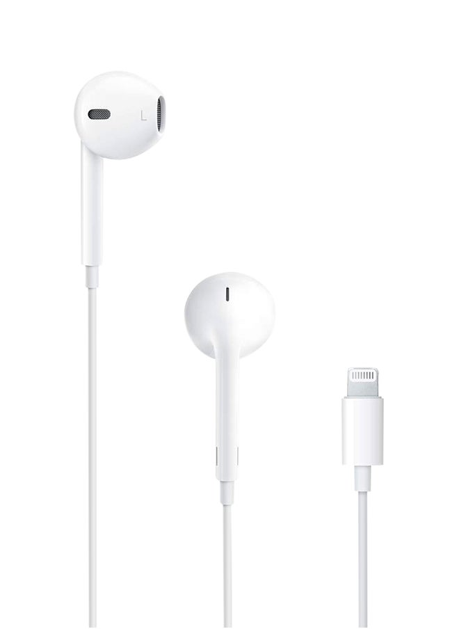 DUSALA - In-Ear Earphones With Lightning Connector White - Image 1