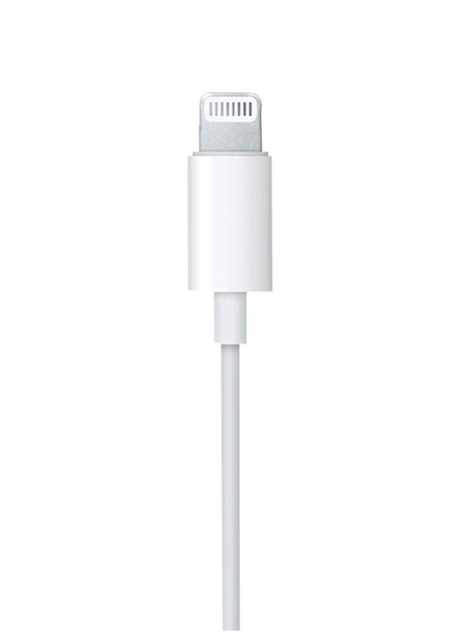 DUSALA - In-Ear Earphones With Lightning Connector White - Image 1