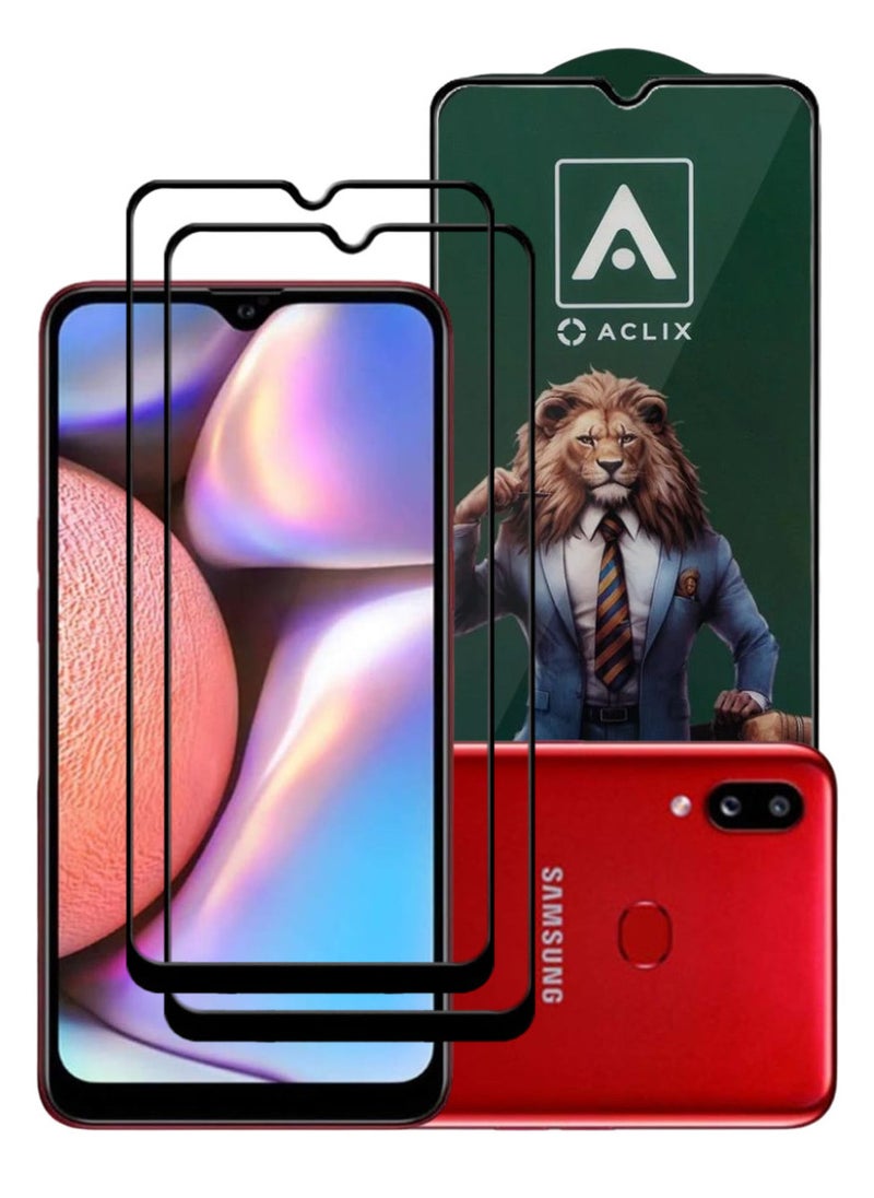 أكاليكس قطعتين، حماية شاشة، لهاتف سامسونج جالاكسي A10s، جودة ممتازة. - Image 1