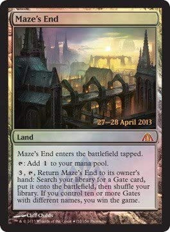 Maze's End - Prerelease Promo -Dragon's Maze- Foil