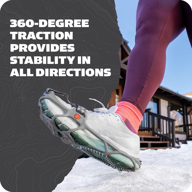 Yaktrax Run Traction Cleats for Running on Snow and Ice - Image 3