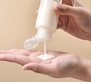 VASANA 2Pcs 136OZ Clear Plastic Bottles with Flip Caps Empty Travel Squeezable Containers Refillable Tube for Shampoo Body Wash Sauce Facial Cleansing Bubble Cream 400ML - Image 3