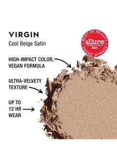 Urban Decay ظلال عيون مضغوطة 24/7 حائزة على جوائز ومكياج عيون يدوم حتى 12 ساعة، ألوان متعددة الصبغة، تركيبة نباتية نقية (لون بيج ساتان رائع)  - Image 3