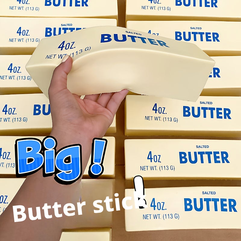 Super Soft Butter Stick Squishy Toy Slow Rebound Stress Relief - Image 1
