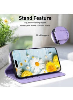 X-level iPhone 15 Pro Max Case Cover With Magnetic Flip Shockproof Anti-Scratch And Anti-Drop Protection With Wallet Card Slot Phone Holder Kickstand Funtion PU Leather Back Cover Accessories  - Image 5