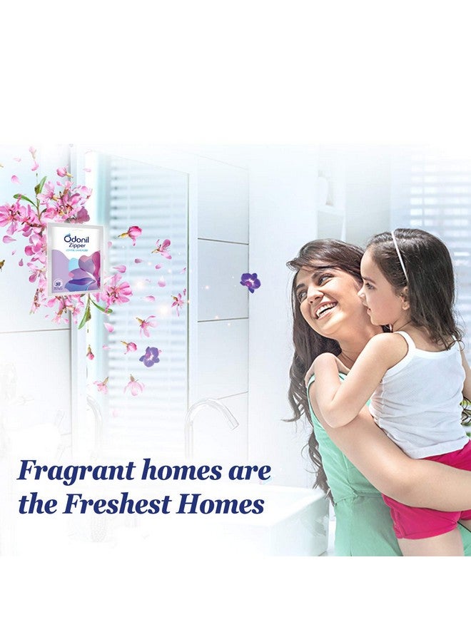 Odonil Bathroom Air Freshener Zipper Mix -30gm (10gm*3, Citrus, Jasmine,Lavender) - Image 3