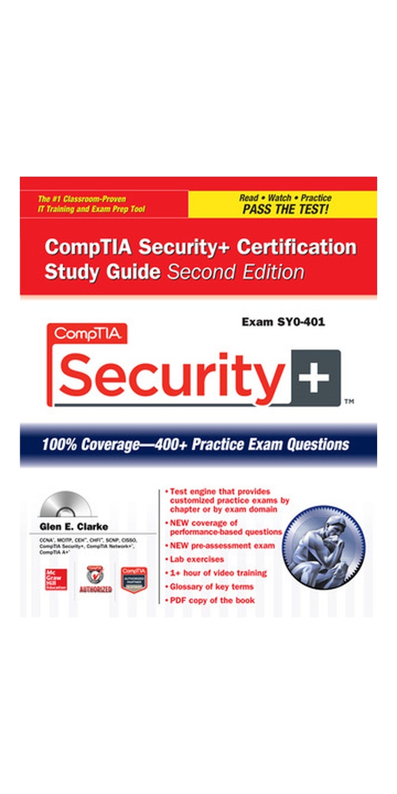 CompTIA Security+ Certification Study Guide, Second Edition (Exam SY0-401) (Certification Press) | Authored by Glen E. Clarke, Clarke | Paperback | Published by McGraw-Hill Professional
