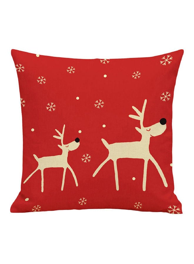 NIBEMINENT Theme Pillow Cover Red 45x45centimeter