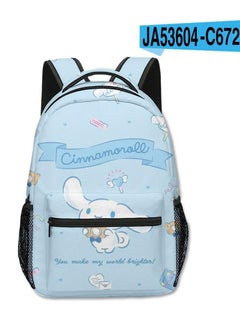 【School Season】Cinnamoroll Student Children's School bag Cartoon Backpack Back-to-school Essential 14 Inch Laptop Backpack Children's Travel Backpack Leisure Backpack Various Styles