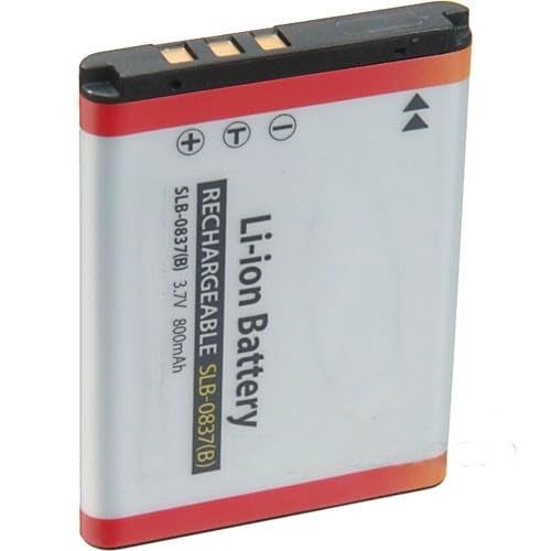 SKPM Rechargeable Camera Battery Compitable for Samsung SLB-0837(B) 3.7V / 800mAh Battery for Samsung L70 L70B L83T L85T L201 L301 Cameras - Image 4