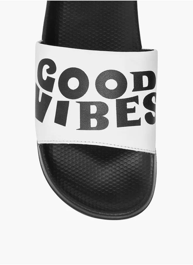 ال بي ال من شو اكسبرس Men Slogan Print Slides