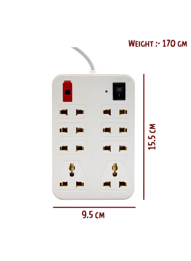 Generic High-Performance 8+1 Extension Board | Durable 2-Pin with 230cm Cable  - Image 5