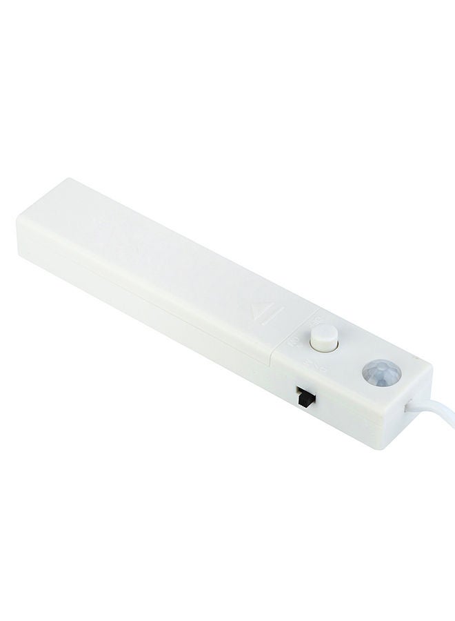 نيبمينينت شريط إضاءة Led لاسلكي ومزود بجهاز استشعار بيروكهربائي للحركة ويعمل بالبطارية أبيض 1متر - Image 3