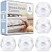 Jool Baby Clear Stove Knob Covers 5 Pack Child Safety Guards Durable Design Baby Proof - Image 2