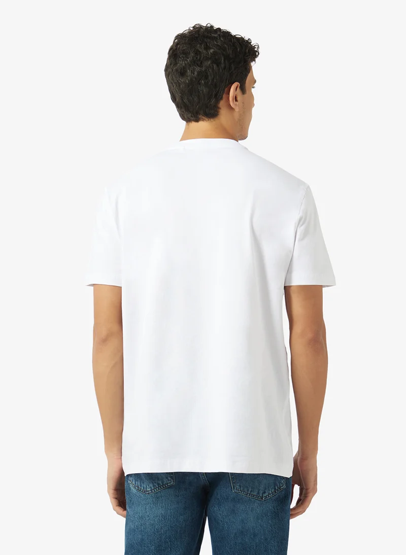 GUESS  Crew Neck Regular Fit T-Shirt for Men | Best Price UAE