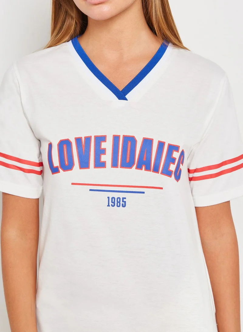 Lounge District Varsity Nightdress