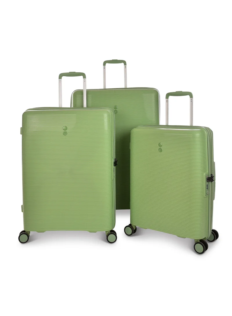 Echolac Echolac Trolley 3Pc Set with special design, Hard PP material, 28/24/20 inch size PW005/3P