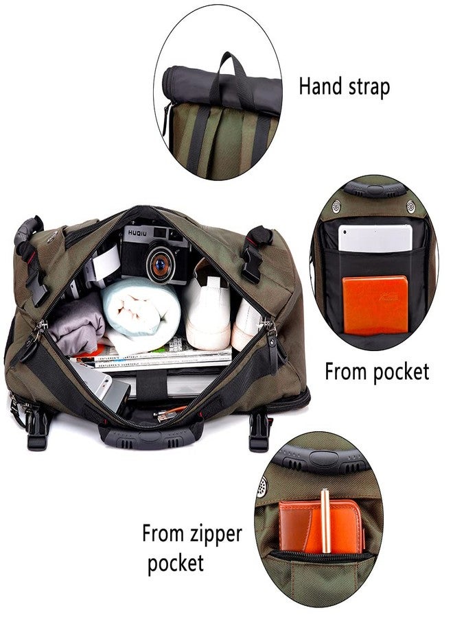 KAKA Classic Laptop Backpack, Travel Hiking & Camping Dayback for Women Men, Water Resistant Big College School Bookbag Fits 17 Inch Laptop and Notebook Black - Image 2
