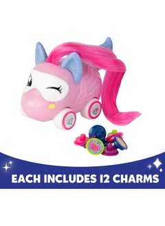 TOMY Ritzy Rollerz Cute Collectable Animal Girls' Toy Cars with Surprise Charms 4 Piece Customizable Toy for 4 5 6 7 8 Year Old Girls  - Image 2
