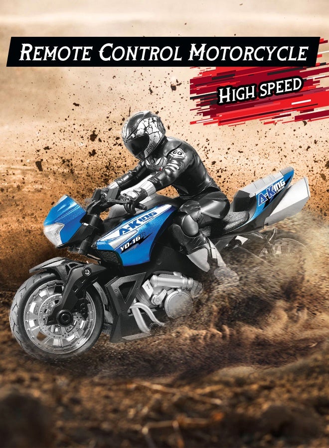 JS-2.4G High-Speed   Remote Control Motorcycle - Image 1