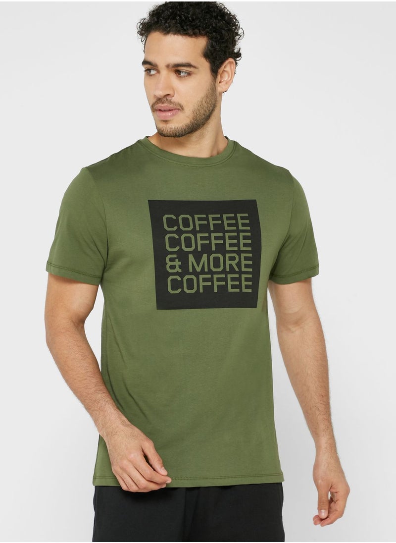 Seventy Five - Coffee & More Coffee Pyjama Shorts Set - Image 1