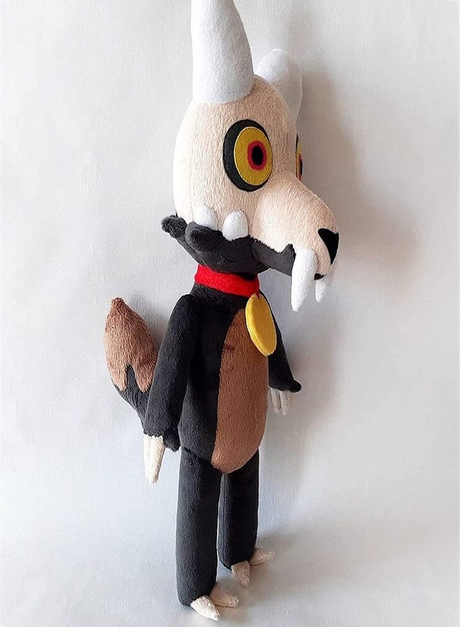 Siluyado HJTLSKBZ The Owl House King Plush, Owl House Cute Stuffed Animal, Kawaii Plush Wolf Stuffed Animal, Cartoon Kawaii Stuff Doll, Plush Toy for Children Fans Xmas Festival Gifts-1pcs, 11.8 inches - Image 5