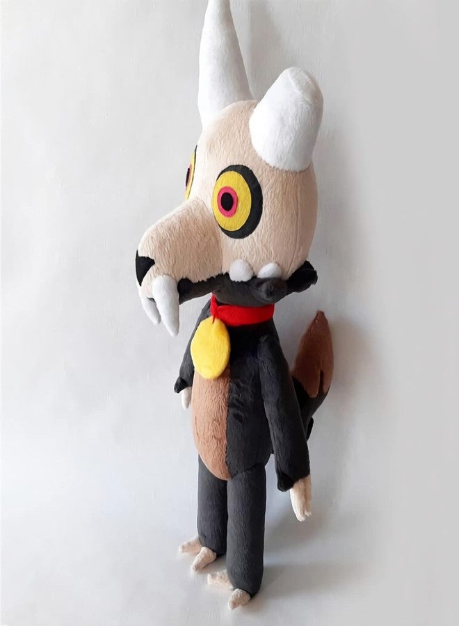 Siluyado HJTLSKBZ The Owl House King Plush, Owl House Cute Stuffed Animal, Kawaii Plush Wolf Stuffed Animal, Cartoon Kawaii Stuff Doll, Plush Toy for Children Fans Xmas Festival Gifts-1pcs, 11.8 inches - Image 4