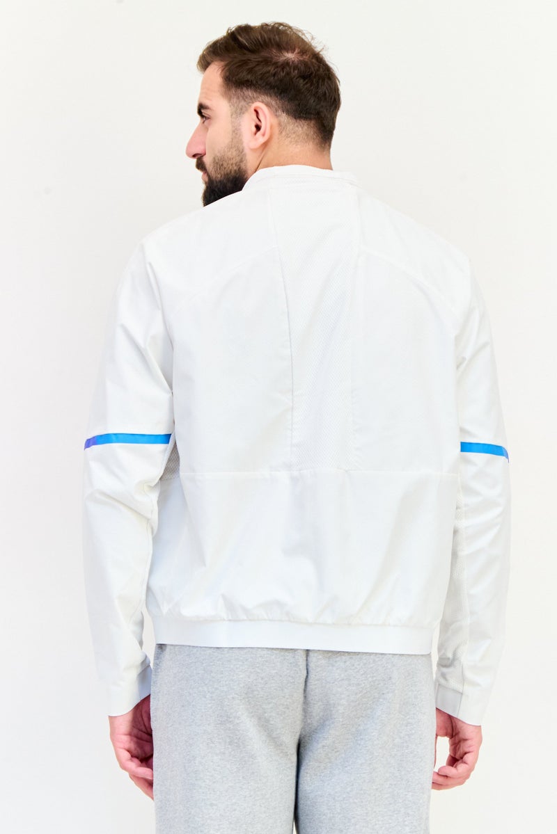 Adidas Men Sportswear Fit Mexico Game Day Anthem Football Jacket, White  - Image 4